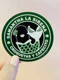 Croquetas y Cafecito Sticker