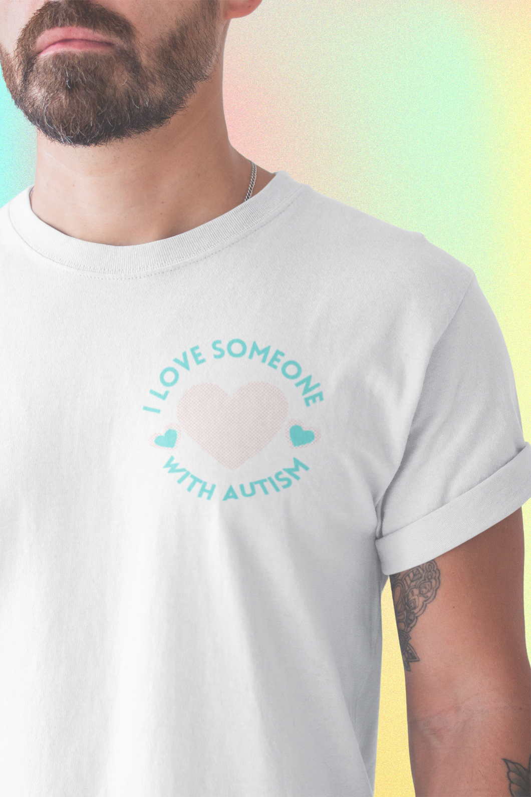 I Love Someone With Autism Unisex T-Shirt