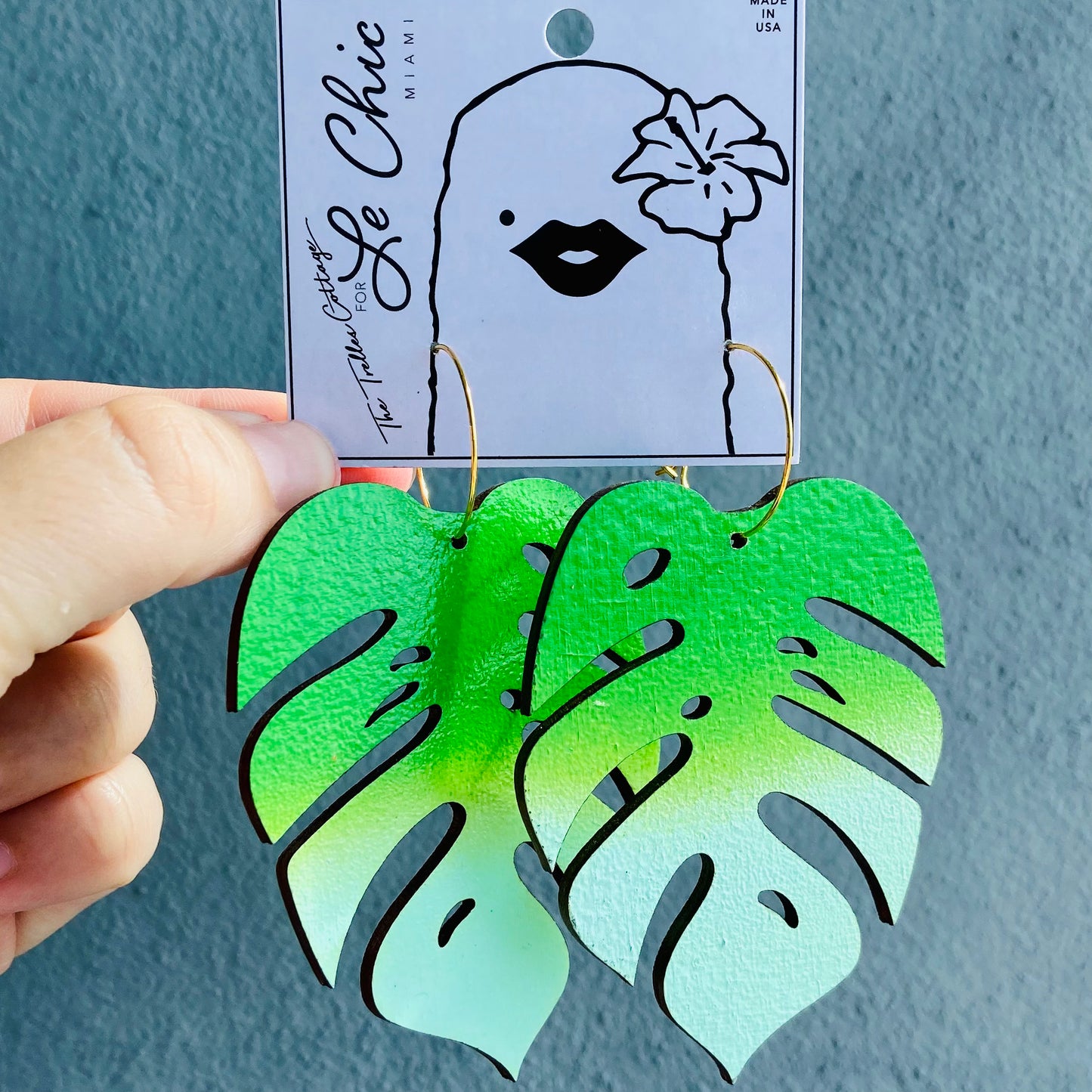 Le Chic / The Trelles Cottage Earrings