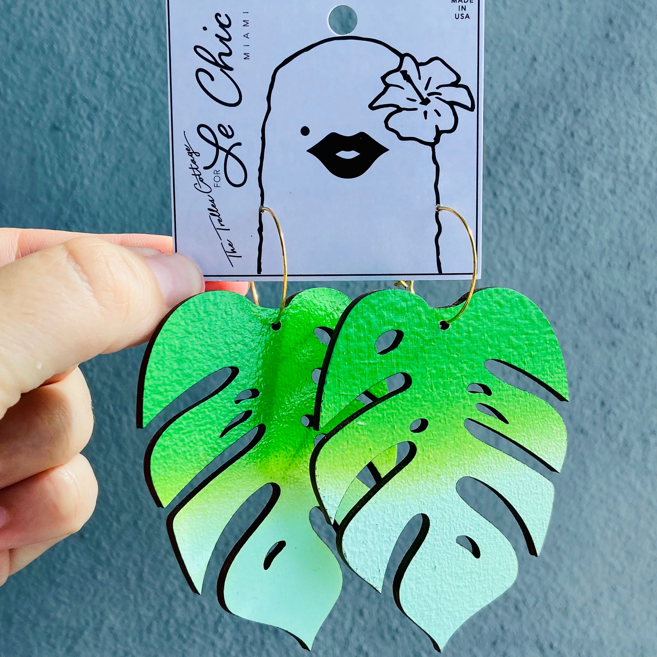 Le Chic / The Trelles Cottage Earrings