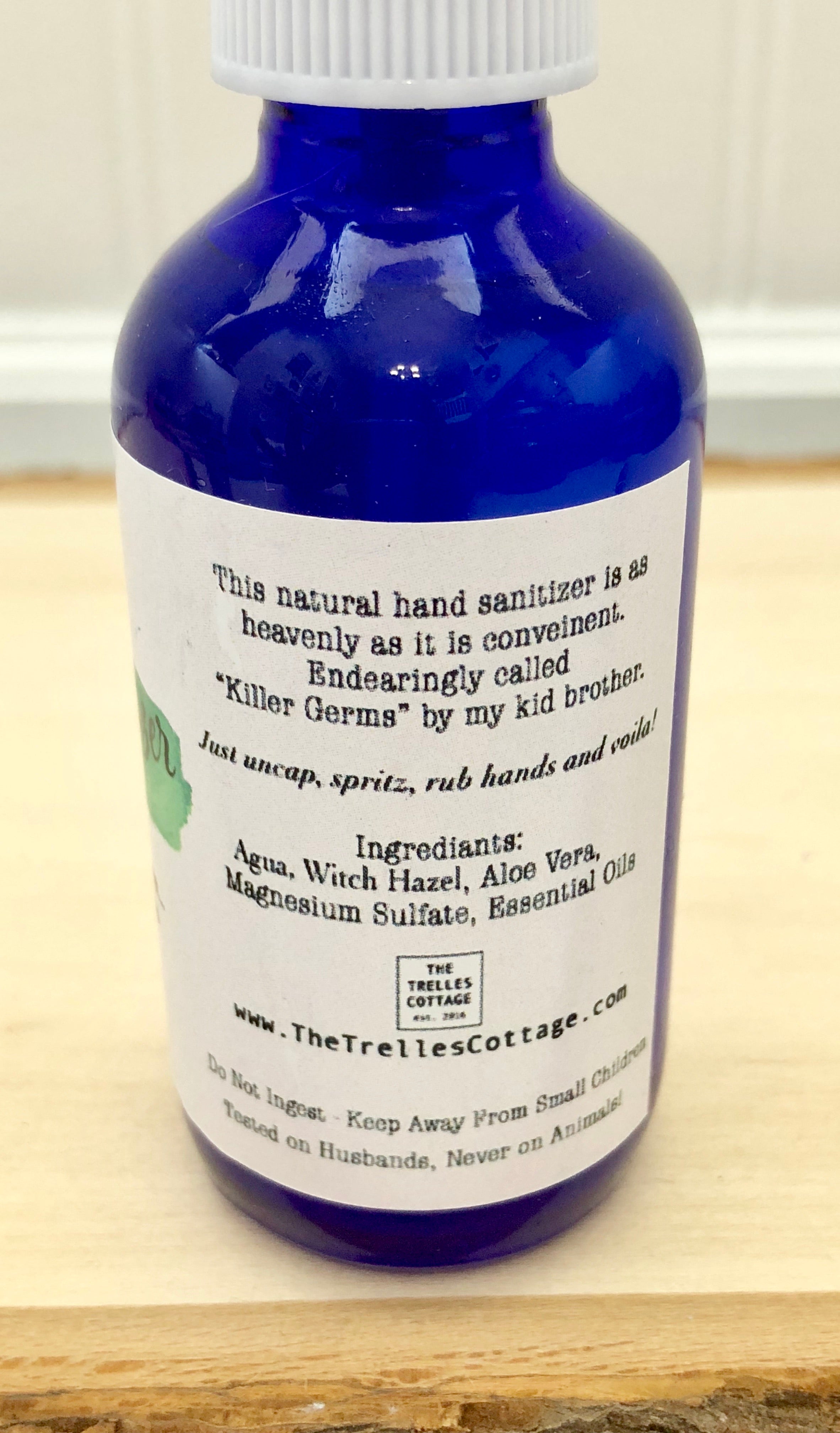 Hand Sanitizer- All Natural