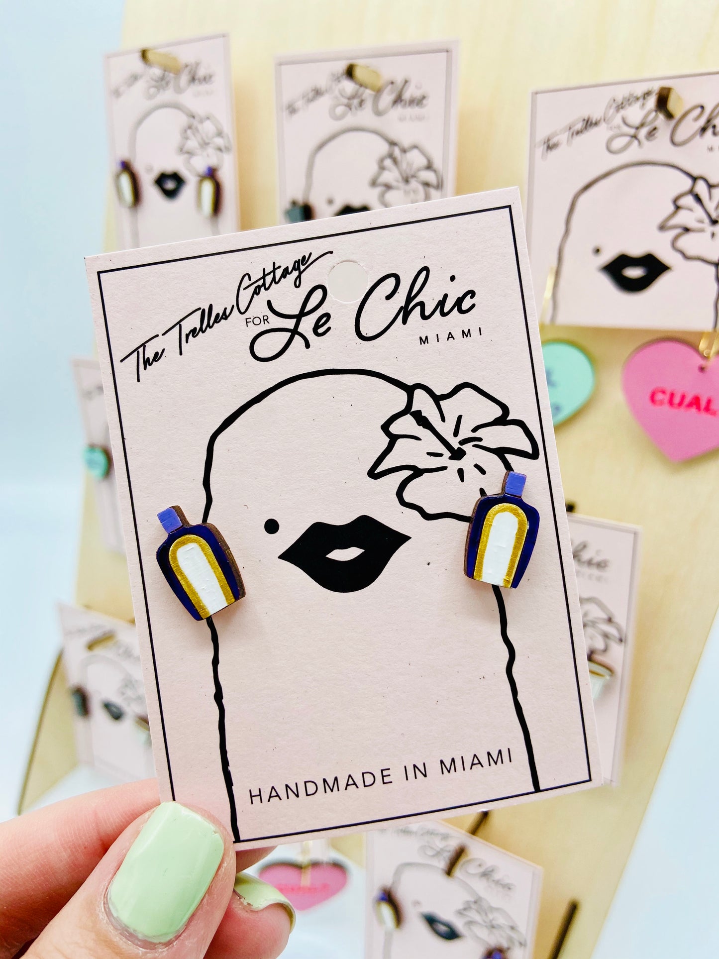 Le Chic / The Trelles Cottage Earrings