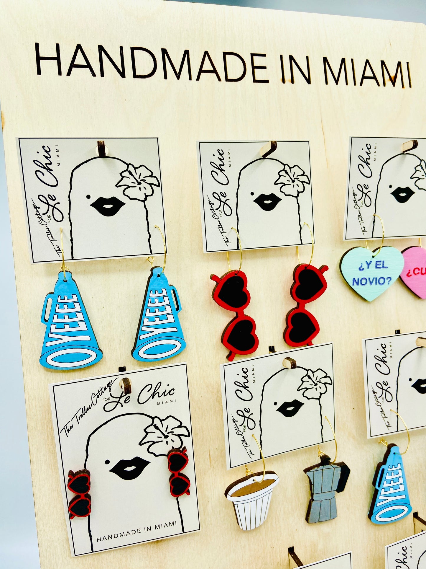 Le Chic / The Trelles Cottage Earrings