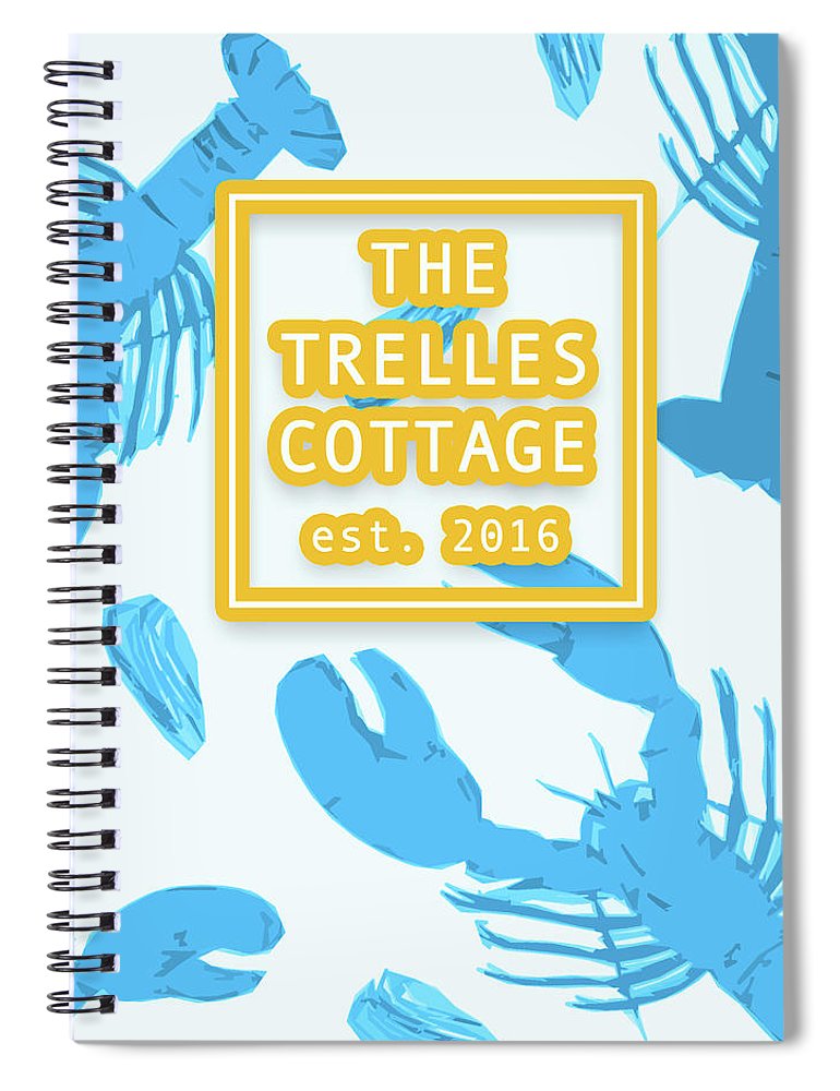 Lobster Notebook - Spiral Notebook