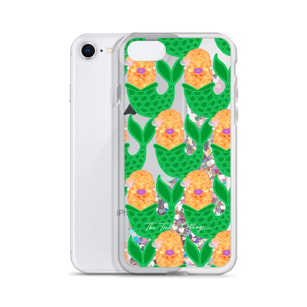 Samantha la Sirena Liquid Glitter Phone Case