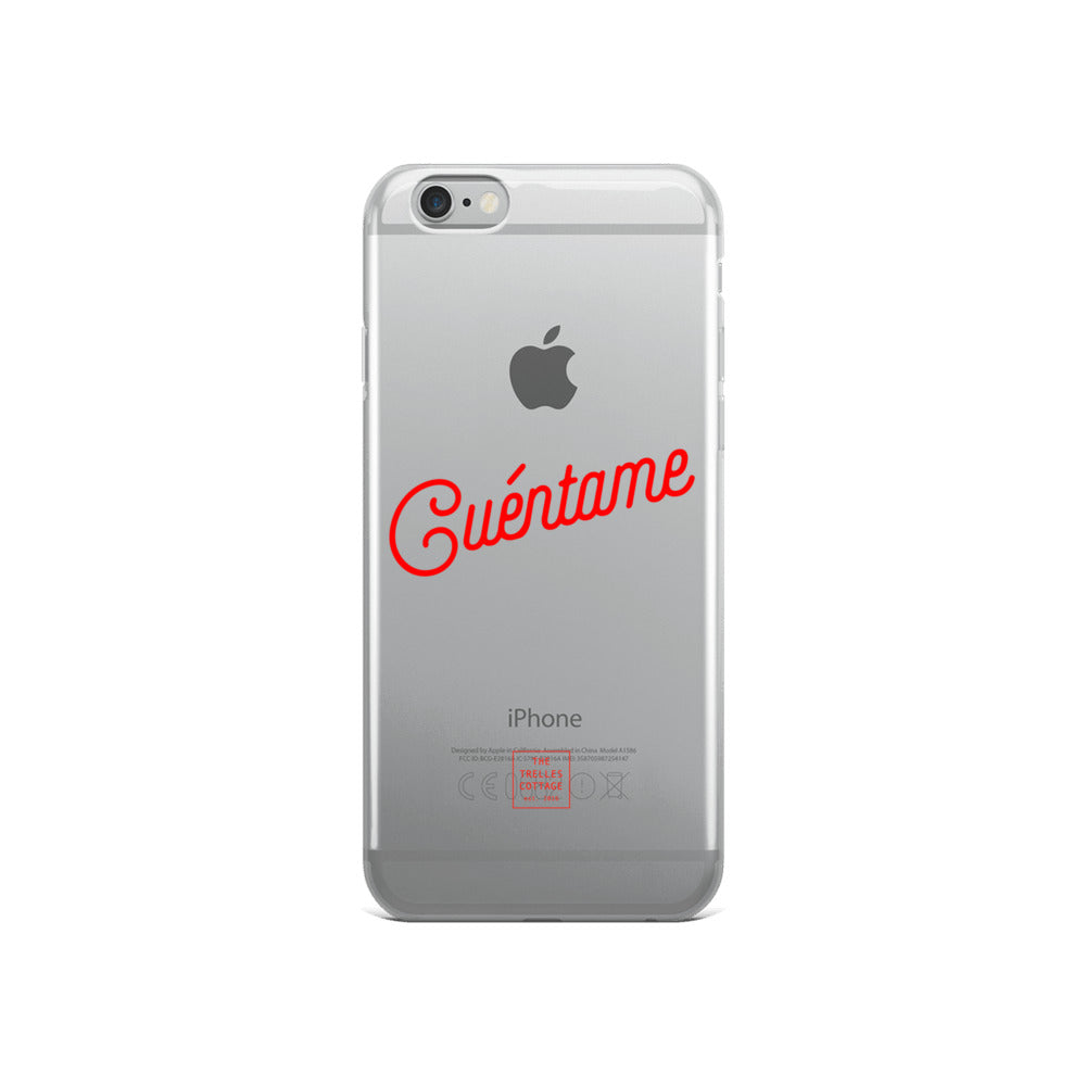 Cuéntame iPhone Case