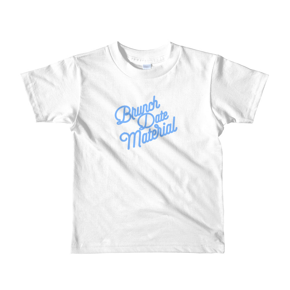 Brunch Date Material Kids T-shirt