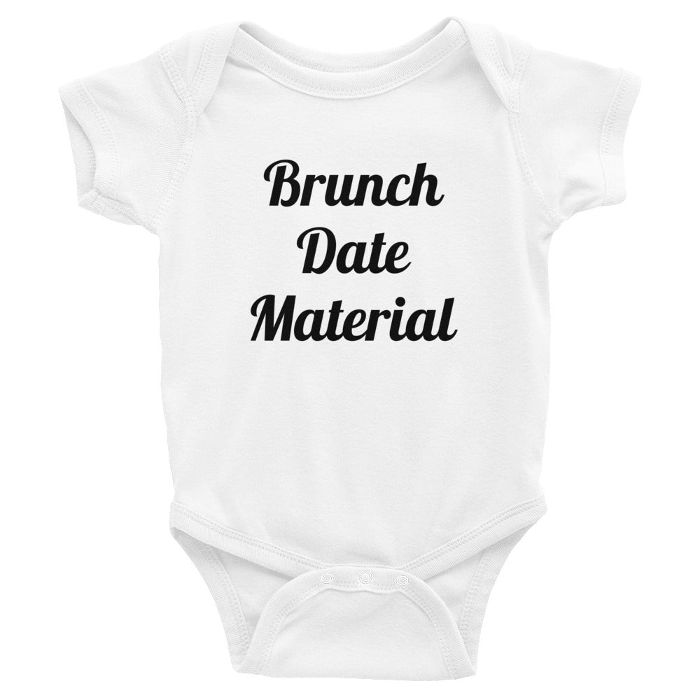 Brunch Date Material Bodysuit