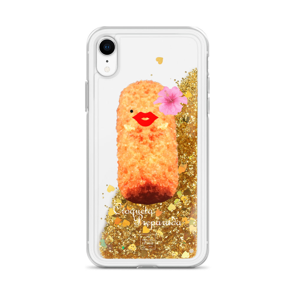 Clara Croqueta - Liquid Glitter Phone Case