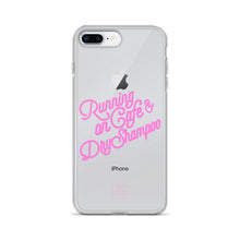Running on Cafe & Dry Shampoo iPhone Case
