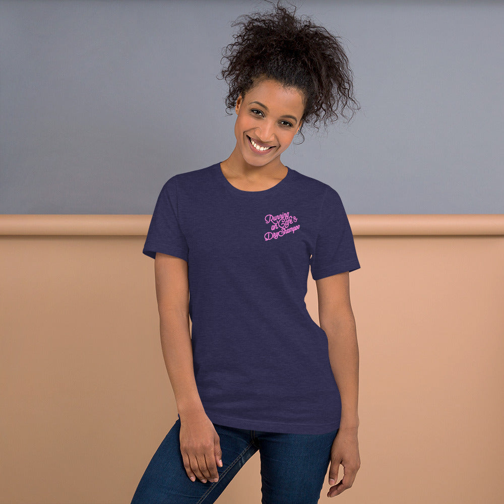 Running on Cafe & Dry Shampoo T-Shirt