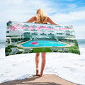 Wishing You Were Here Pool Towel