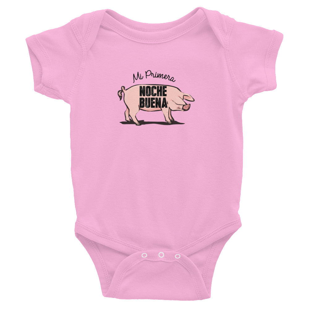 My First Noche Buena Bodysuit - Christmas Eve - My First Christmas - Pig Roast - Noche Buena - Miami Christmas