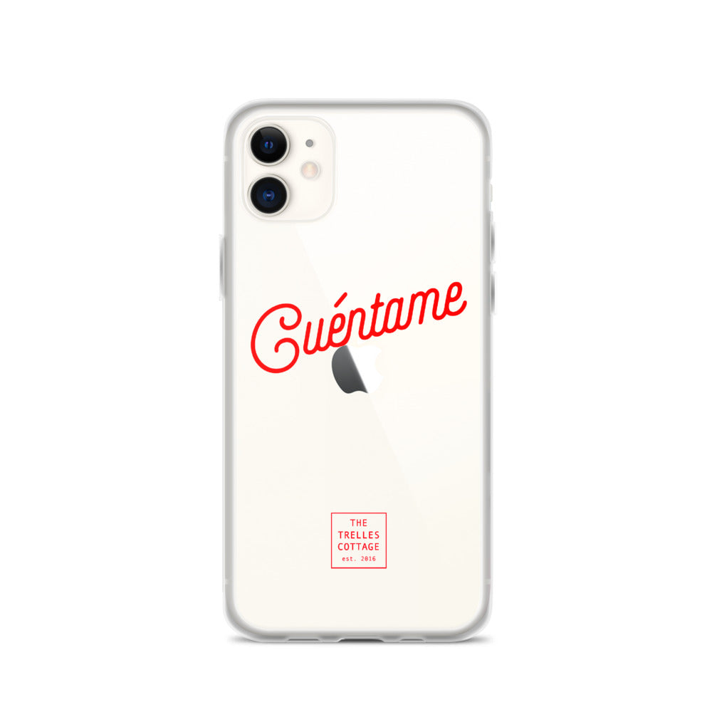 Cuéntame iPhone Case