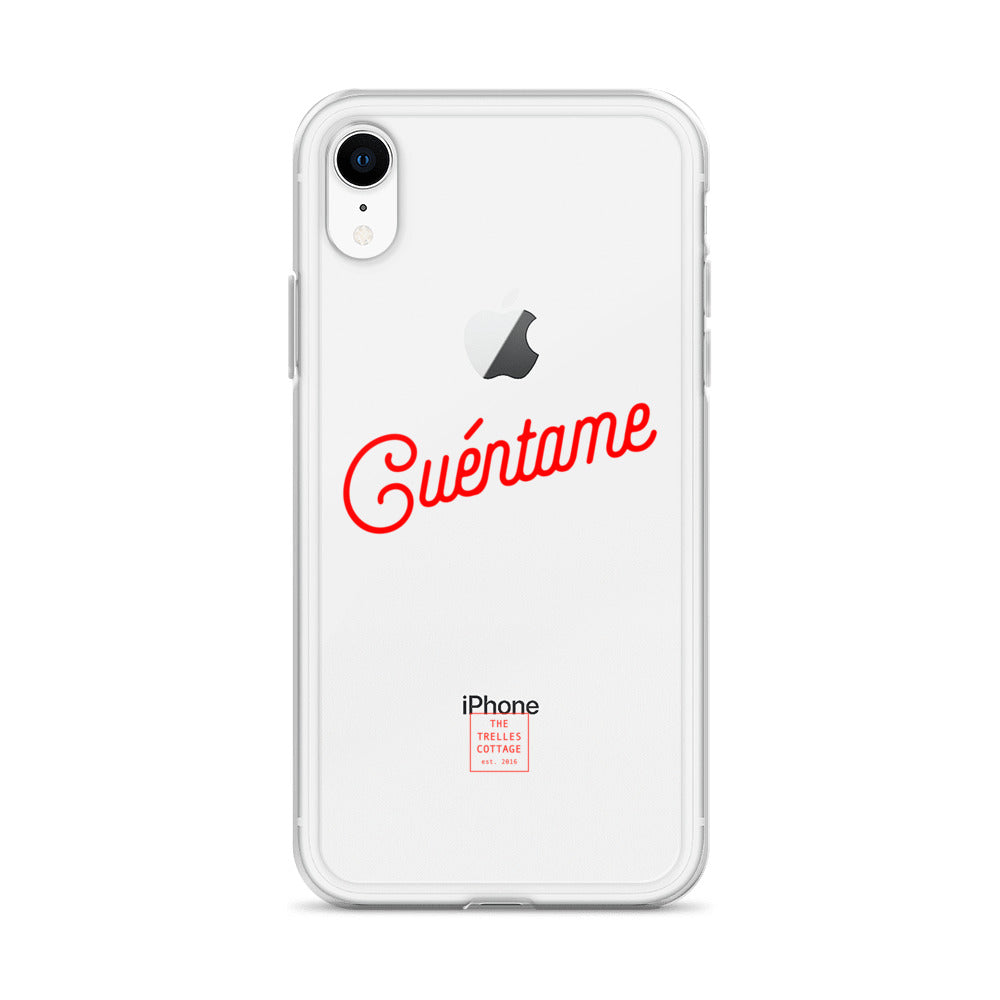 Cuéntame iPhone Case