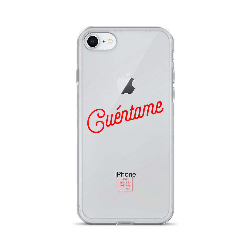 Cuéntame iPhone Case