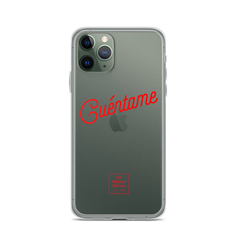 Cuéntame iPhone Case