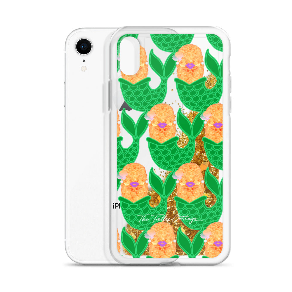 Samantha la Sirena Liquid Glitter Phone Case