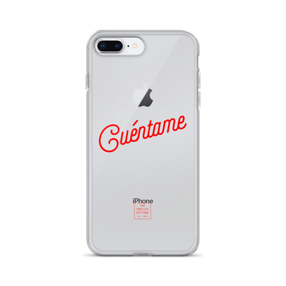 Cuéntame iPhone Case