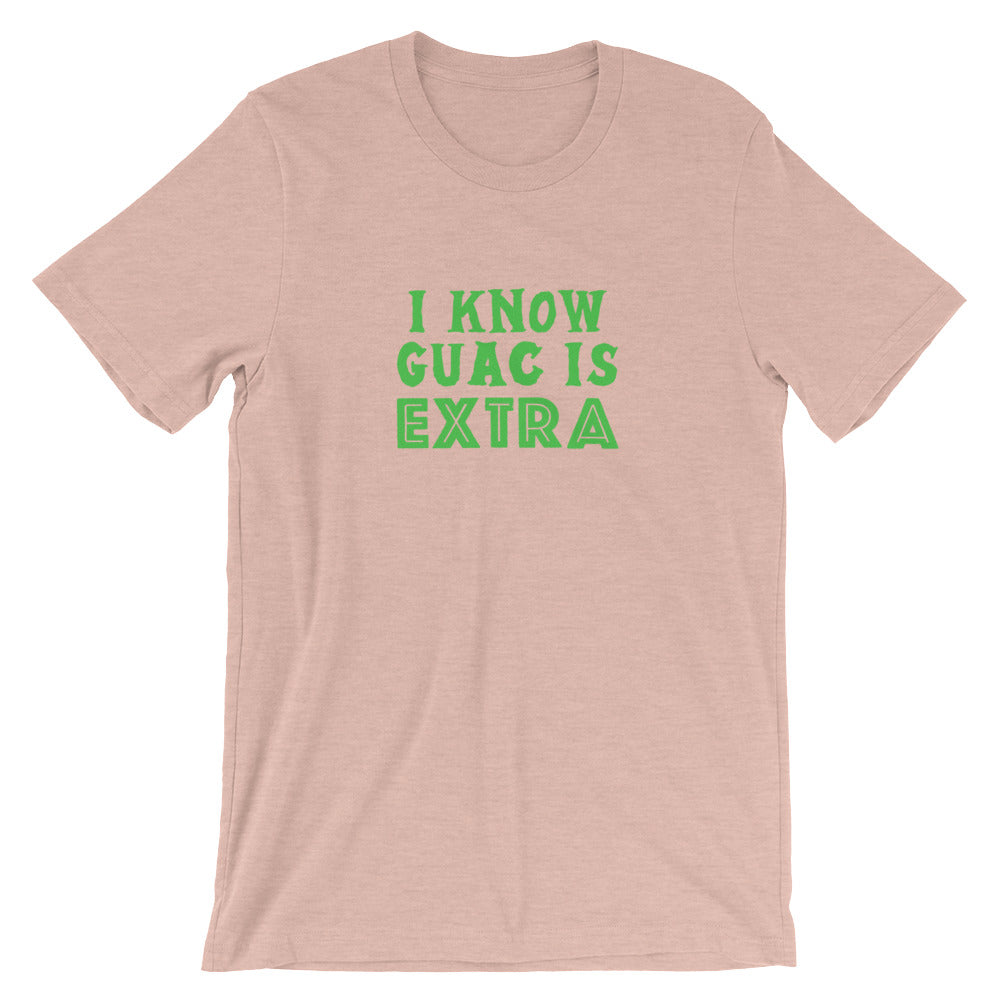 Guac Adult Unisex T-Shirt - Taco Tuesday Apparel - Taco Shirt - Guac Shirt - Holy Guacamole - Mole Mole Mole