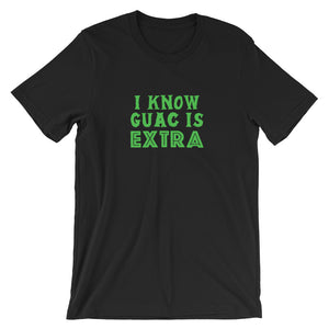 Guac Adult Unisex T-Shirt - Taco Tuesday Apparel - Taco Shirt - Guac Shirt - Holy Guacamole - Mole Mole Mole