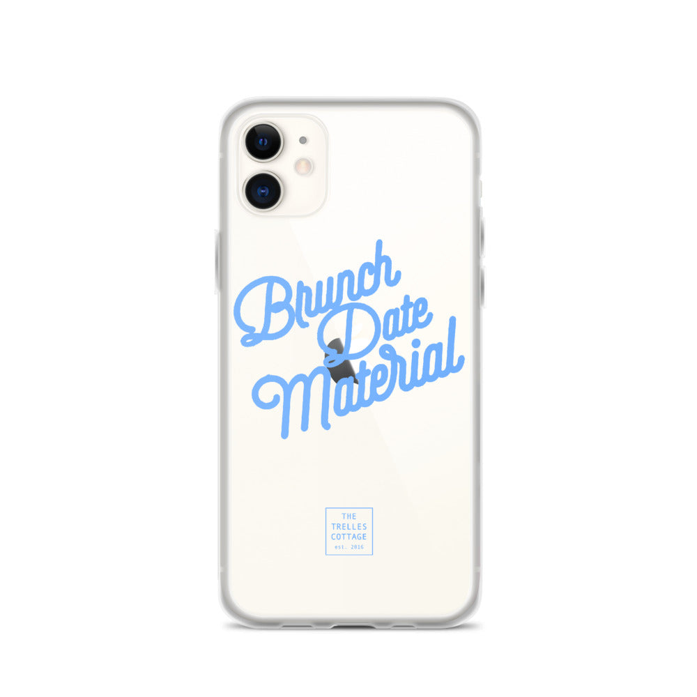 Brunch Date Material iPhone Case