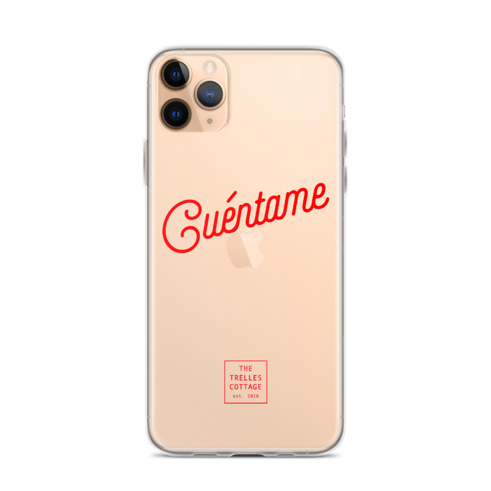 Cuéntame iPhone Case