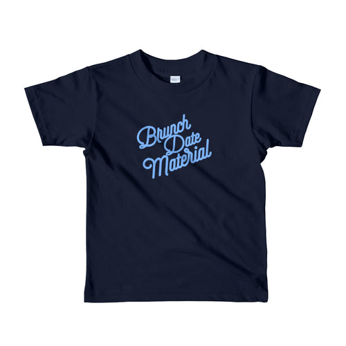 Brunch Date Material Kids T-shirt