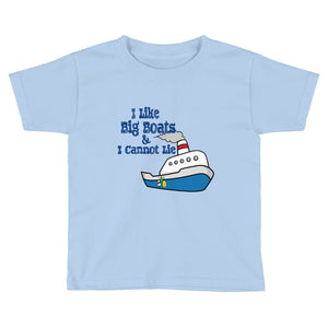 I Like Big Boats Kids T-Shirt