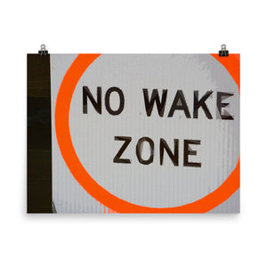 No Wake Zone
