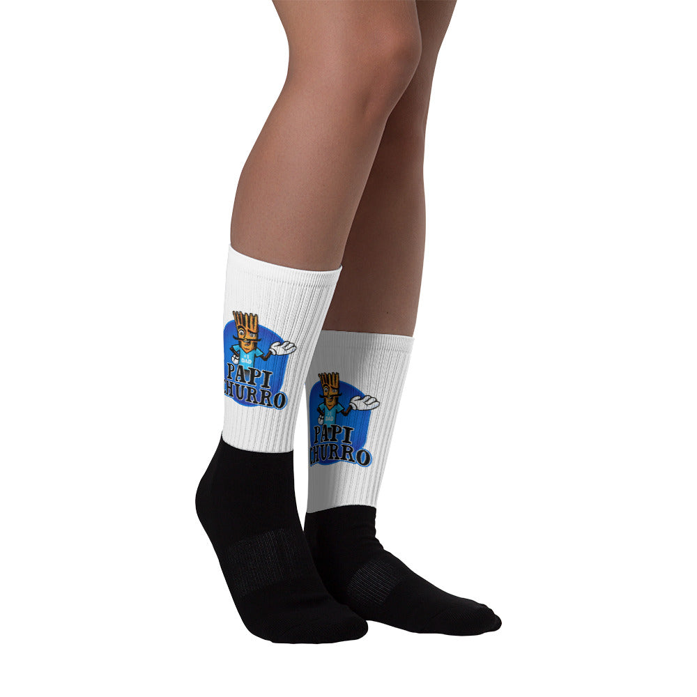 Papi Churro Socks - Papi Chulo - I Love Papi - Papi Socks - Dad Socks - Sock Fashion - Sock Collection - Churro Socks - Disney Churros