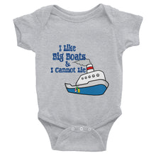 I Like Big Boats Infant Bodysuit