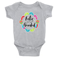 Feliz Navidad Bodysuit - Noche Buena - Christmas Bodysuit - Christmas Baby - Merry Christmas - December Baby