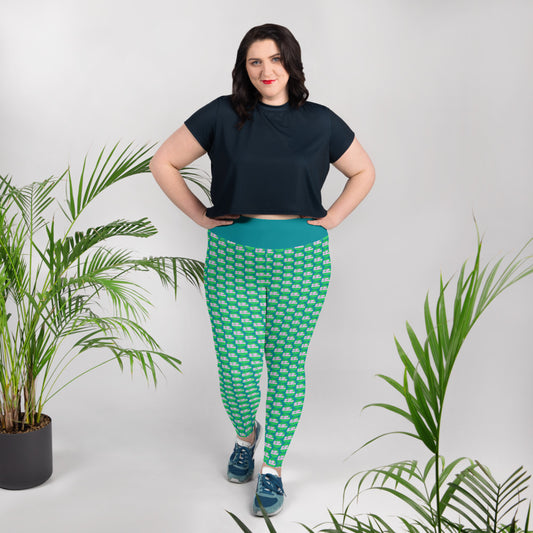 Que Vida Mas Buena Plus Size Leggings