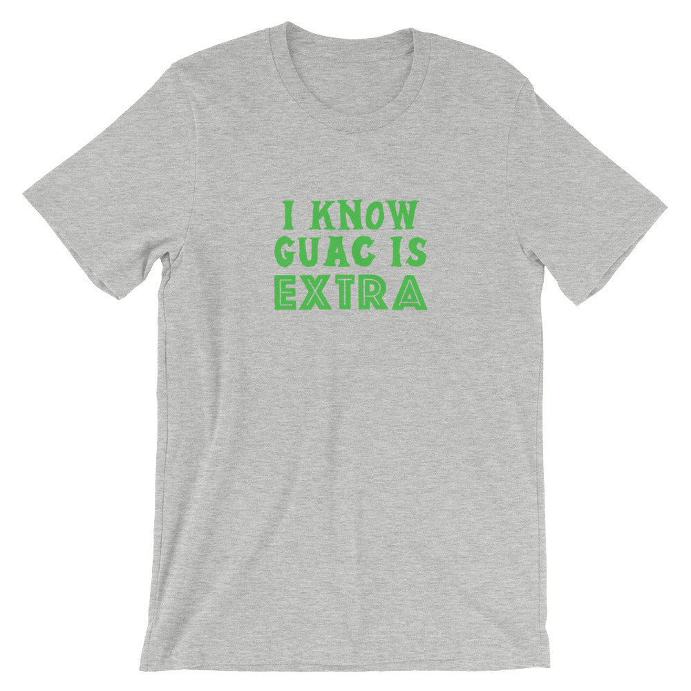 Guac Adult Unisex T-Shirt - Taco Tuesday Apparel - Taco Shirt - Guac Shirt - Holy Guacamole - Mole Mole Mole