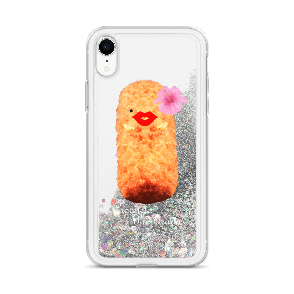 Clara Croqueta - Liquid Glitter Phone Case