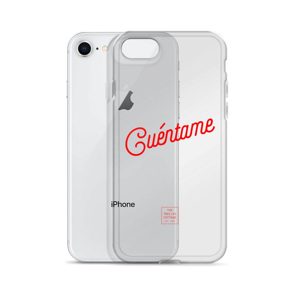 Cuéntame iPhone Case