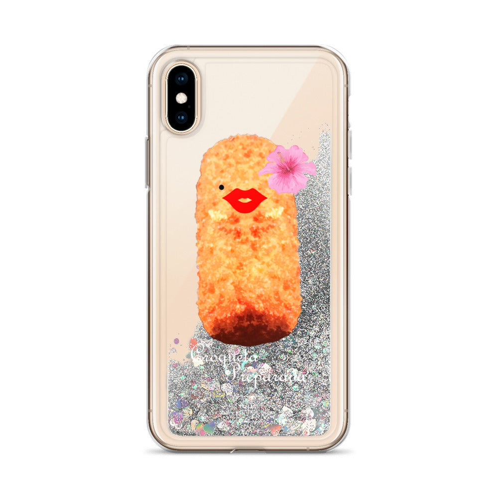 Clara Croqueta - Liquid Glitter Phone Case