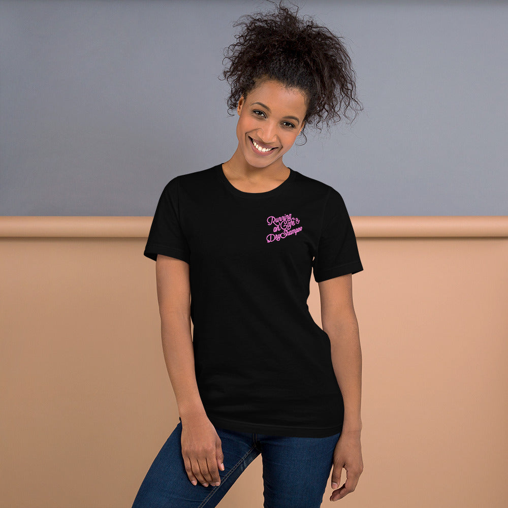 Running on Cafe & Dry Shampoo T-Shirt