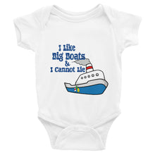 I Like Big Boats Infant Bodysuit