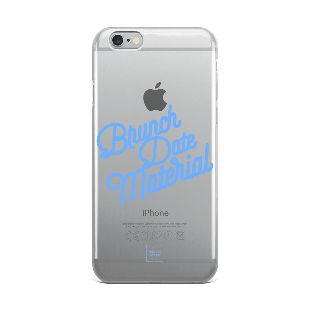 Brunch Date Material iPhone Case