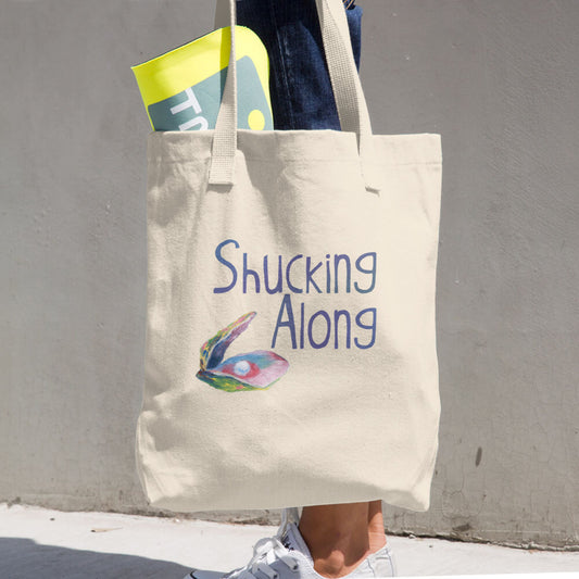 Shucking Along Cotton Tote