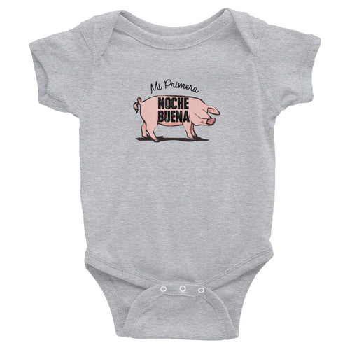 My First Noche Buena Bodysuit - Christmas Eve - My First Christmas - Pig Roast - Noche Buena - Miami Christmas