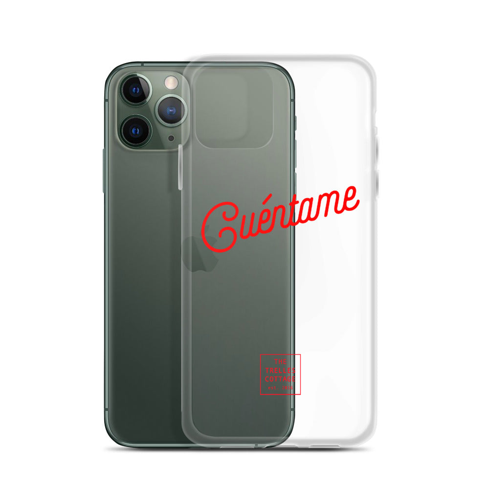 Cuéntame iPhone Case