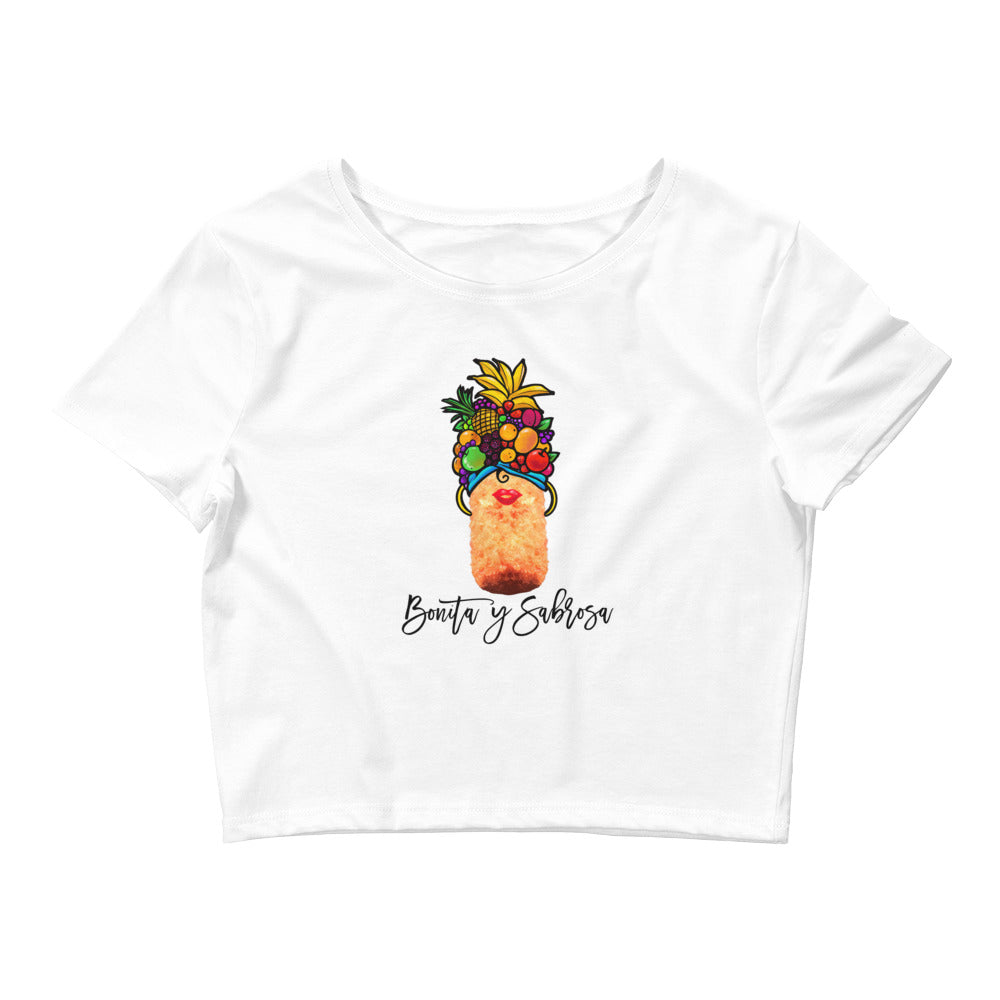Lucy - Bonita y Sabrosa Women’s Crop Tee