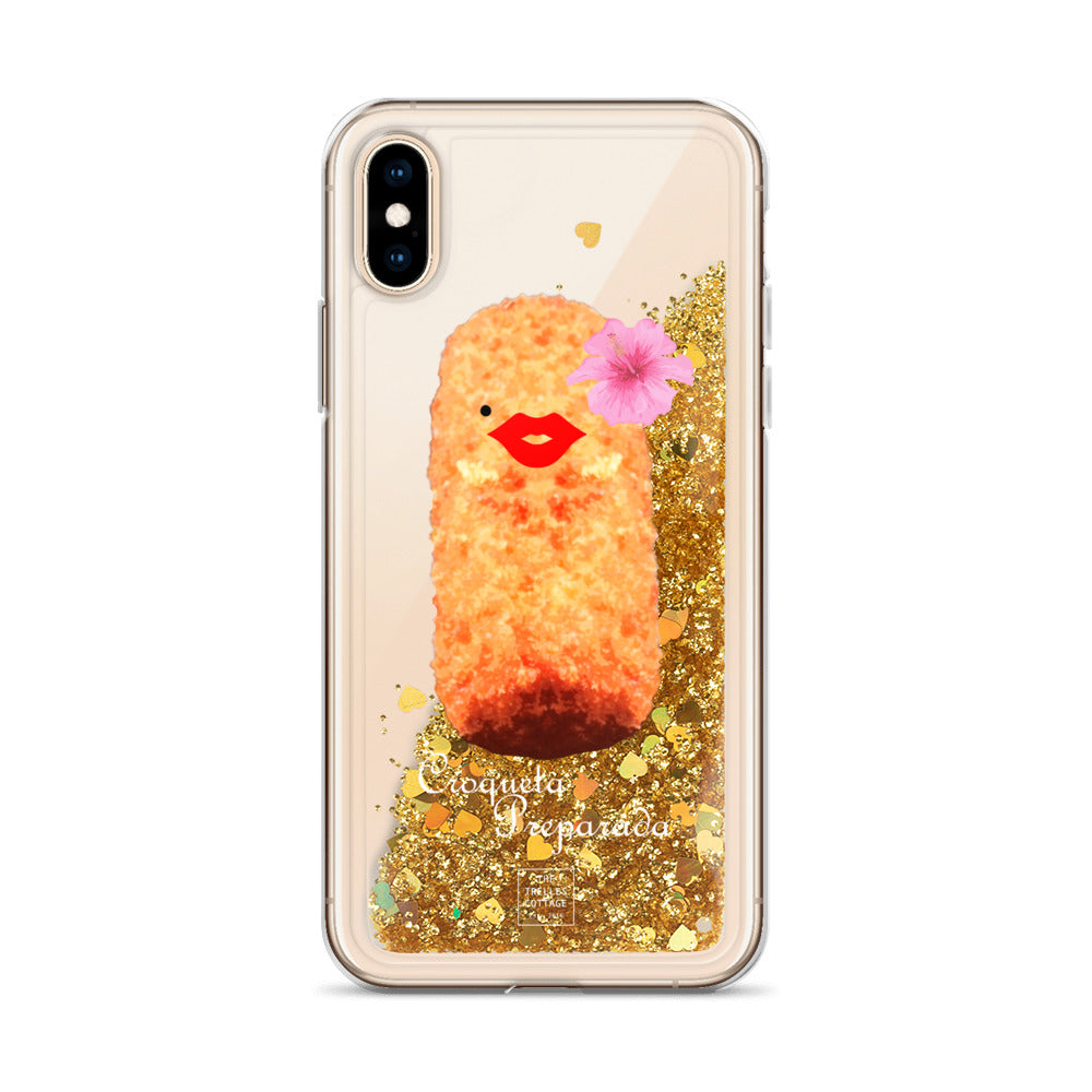 Clara Croqueta - Liquid Glitter Phone Case