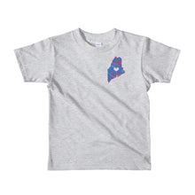Maine Love Kids T-shirt - Maine Kid - Maine Pride - Lobster Shirt - Kids Lobster - I Love Maine - State Shirt - Portland Kid - Acadia Kid -