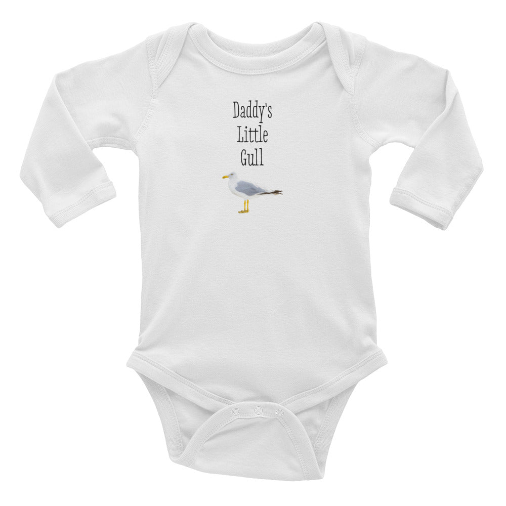 Daddy's Little Gull Long Sleeve Bodysuit