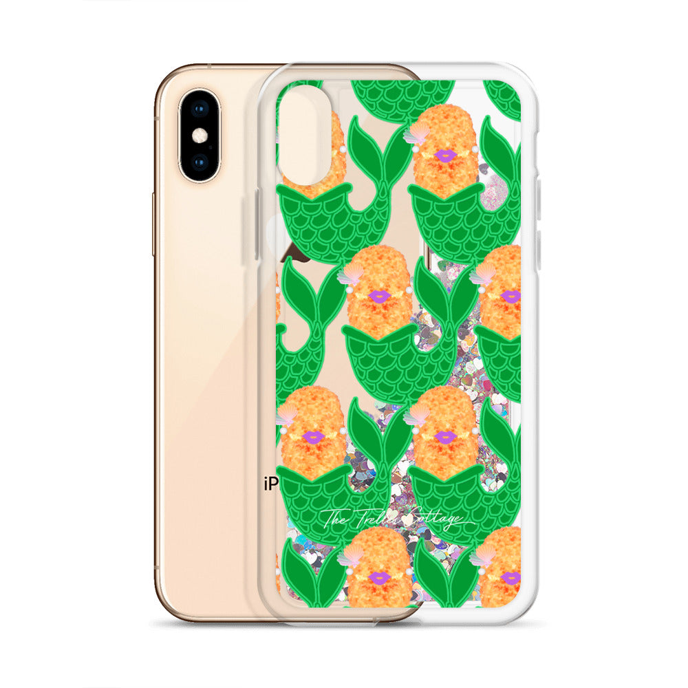 Samantha la Sirena Liquid Glitter Phone Case