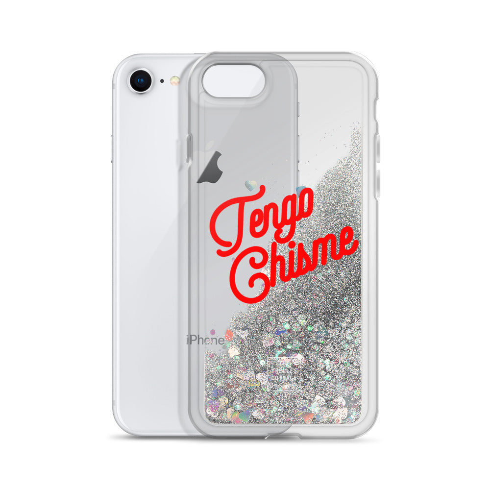 Tengo Chisme Liquid Glitter Phone Case